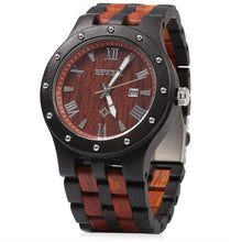 Load image into Gallery viewer, Waterproof Wood Watch Quartz Watches