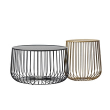Load image into Gallery viewer, tea table metal furniture living room pumpkin coffee table