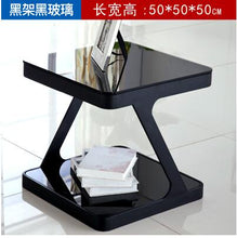 Load image into Gallery viewer, steel gold casual coffee table.