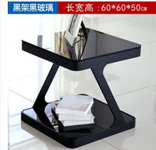 Load image into Gallery viewer, steel gold casual coffee table.