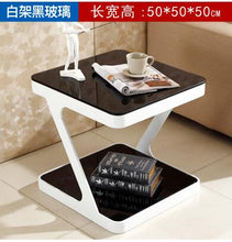 Load image into Gallery viewer, steel gold casual coffee table.