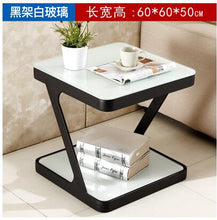 Load image into Gallery viewer, steel gold casual coffee table.