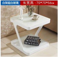 Load image into Gallery viewer, steel gold casual coffee table.