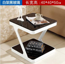 Load image into Gallery viewer, steel gold casual coffee table.