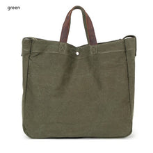 Load image into Gallery viewer, Minimalist  Canvas Women girls Handbag