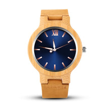 Load image into Gallery viewer, Wood Gold Watch