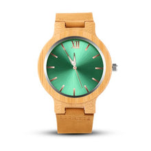 Load image into Gallery viewer, Wood Gold Watch