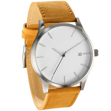 Load image into Gallery viewer, Minimalist Connotation Leather Quartz Wristwatch
