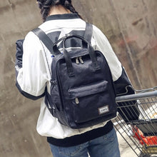 Load image into Gallery viewer, minimalist Waterproof Canvas Backpack