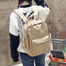 Load image into Gallery viewer, minimalist Waterproof Canvas Backpack