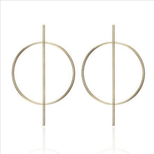 Load image into Gallery viewer, Minimalist modern earrings big earrings