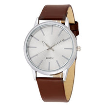 Load image into Gallery viewer, Simple Style Leather Watches Minimalist Wristwatch