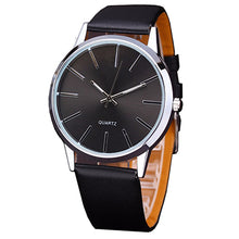 Load image into Gallery viewer, Simple Style Leather Watches Minimalist Wristwatch