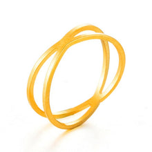Load image into Gallery viewer, 2019 Multiple Styles Fashion Golden Stainless Steel Opening Rings Minimalist