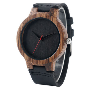 Wood Watch Minimalist Design Original Bamboo
