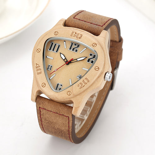 Case Wood Watch Natural Rose Wooden Watch