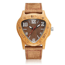 Load image into Gallery viewer, Case Wood Watch Natural Rose Wooden Watch