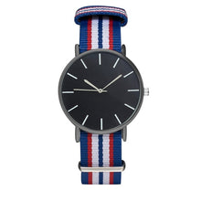 Load image into Gallery viewer, Minimalist Watch Canvas Nylon Strap