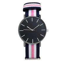 Load image into Gallery viewer, Minimalist Watch Canvas Nylon Strap