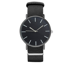 Load image into Gallery viewer, Minimalist Watch Canvas Nylon Strap