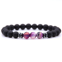 Load image into Gallery viewer, Minimalist Natural Stone Beaded Bracelet