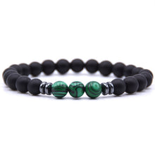 Load image into Gallery viewer, Minimalist Natural Stone Beaded Bracelet