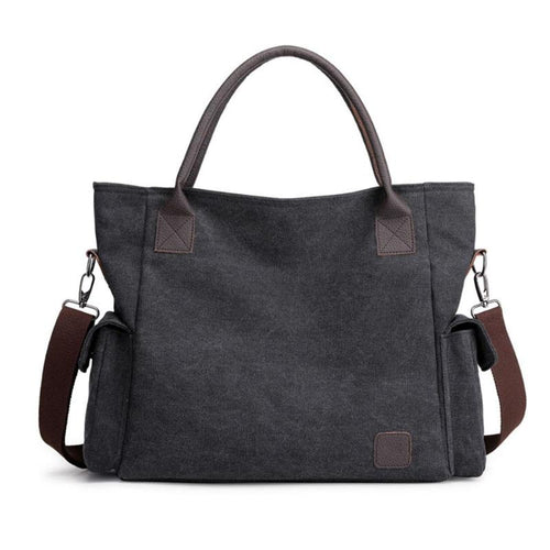 Minimalist Campus Style Shoulder Bags