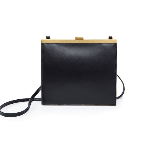 Vintage Clasp Minimalist Simple Famous Handbag