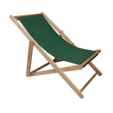 Load image into Gallery viewer, A Outdoor Folding Beach Canvas Chair Recliner Portable