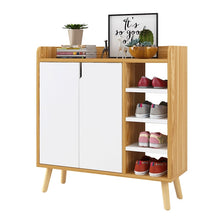 Load image into Gallery viewer, Modern minimalist large shoe cabinet